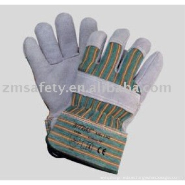 Cow Split Canadian Rigger Gloves ZM31-L